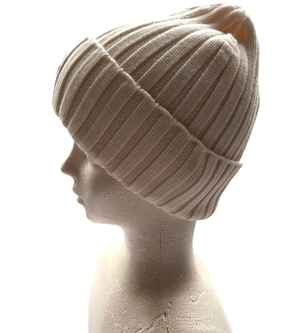 モンクレール ビーニー アイボリー