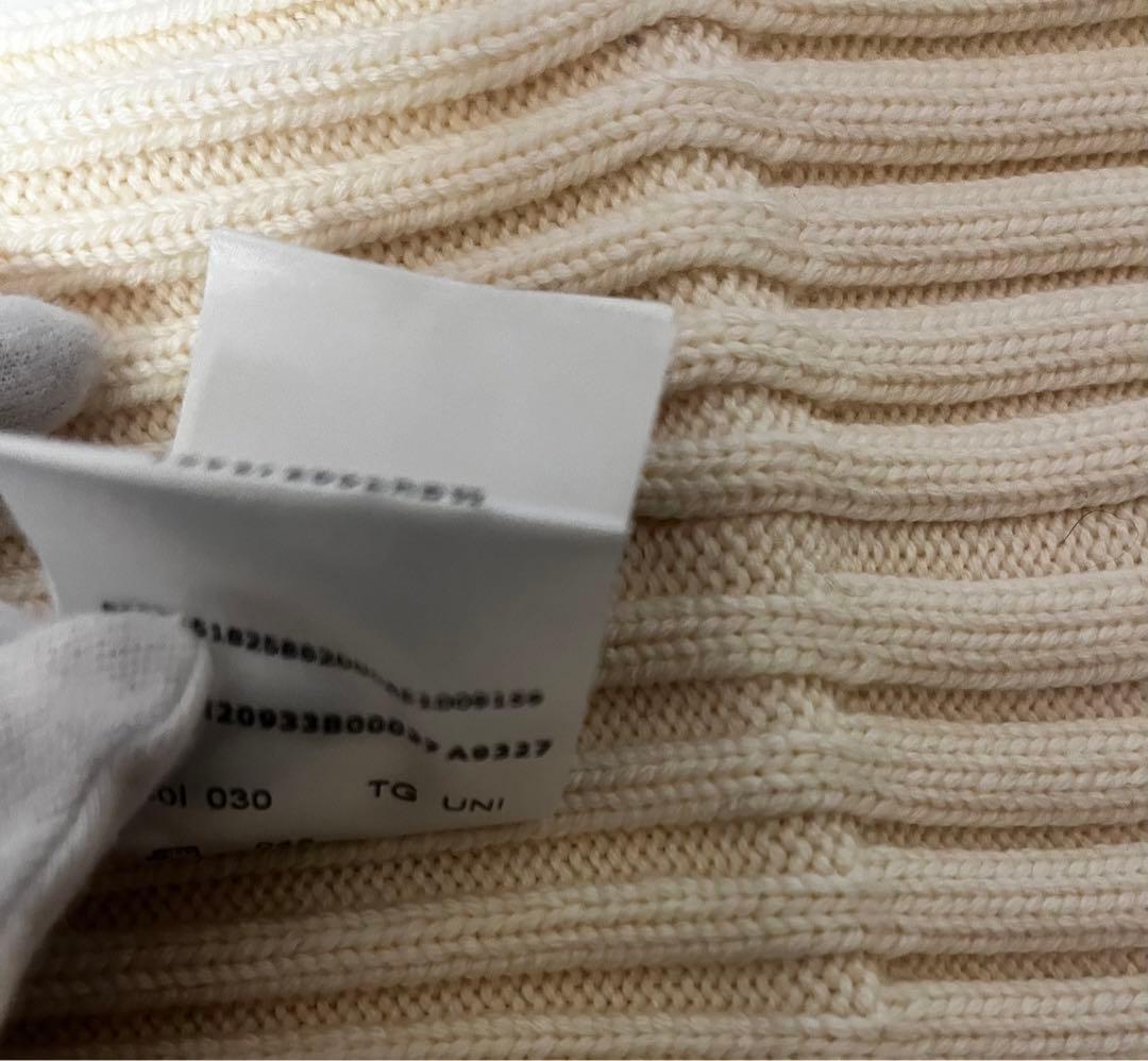 モンクレール ビーニー アイボリー