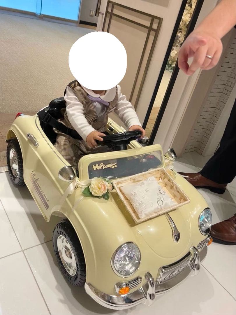 乗用ラジコンカー ポルシェ　結婚式 リングボーイ