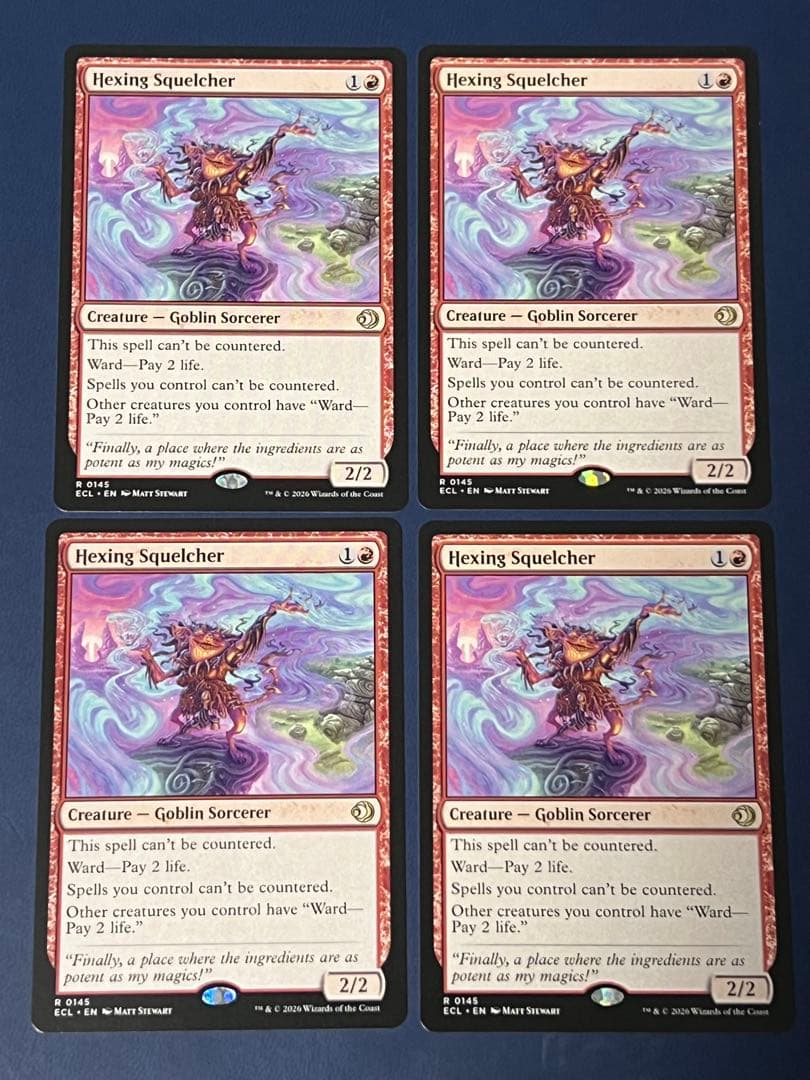 【mtg】呪詛の壊し屋 英語版4枚 ローウィンの昏明 ECL