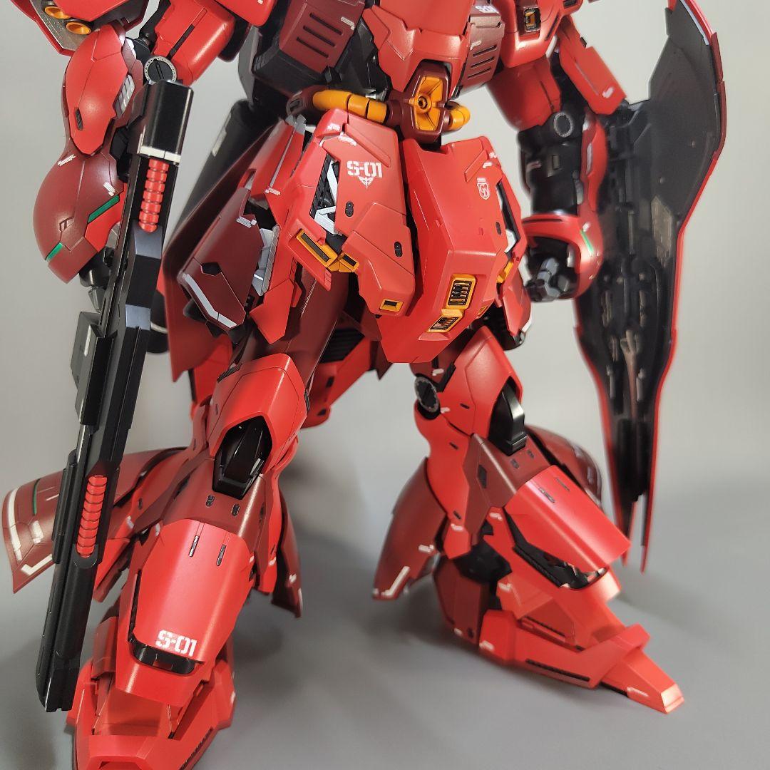 【全塗装完成品】MG 1/100 MSN-04 サザビーVer.ka