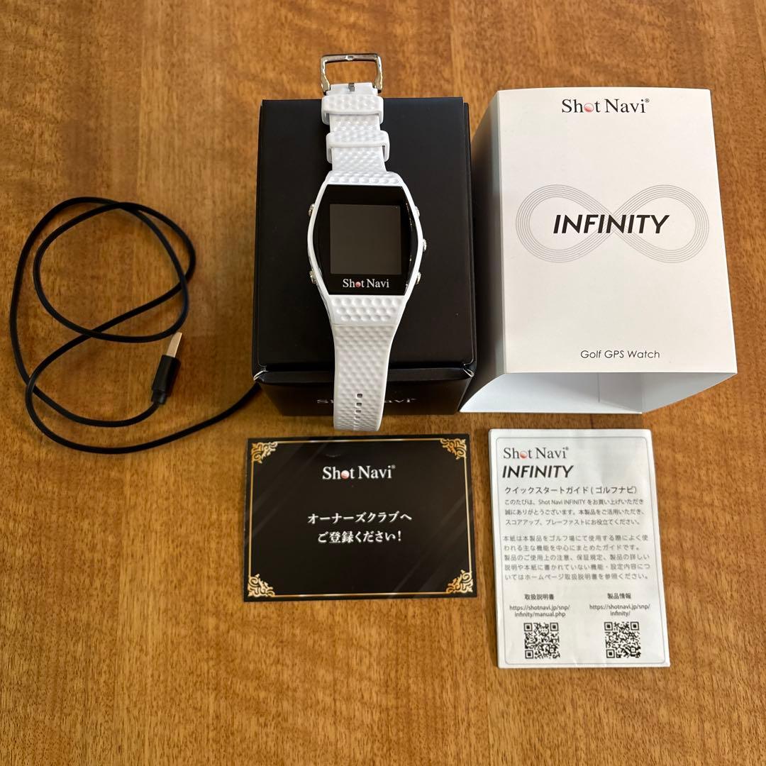 Shot Navi ショットナビ INFINITY 腕時計型GPSゴルフナビ