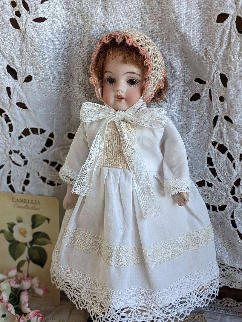 【c】アンティークビスクドール　ケストナー　約28cm