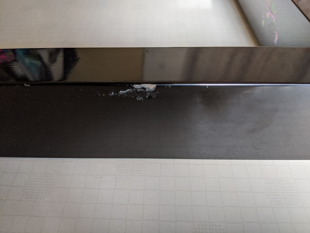 青貝入り 炉縁 宗光作 黒漆器 螺鈿細工(松竹梅) 共箱付き