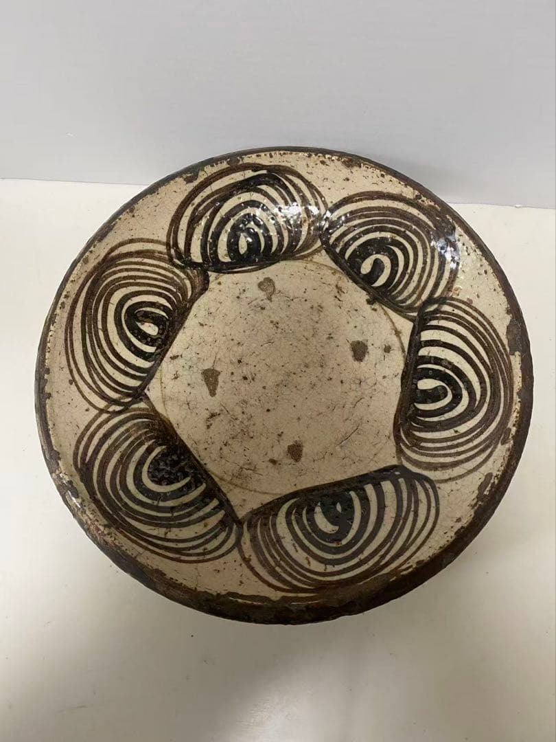 馬の目皿 古瀬戸 江戸 時代物 骨董品