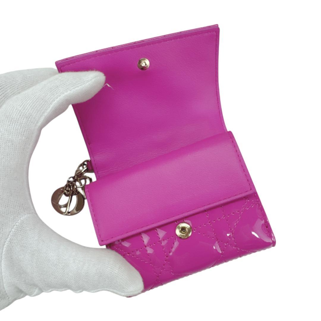 Christian Dior 三つ折り財布 ロータスウォレット レディディオール