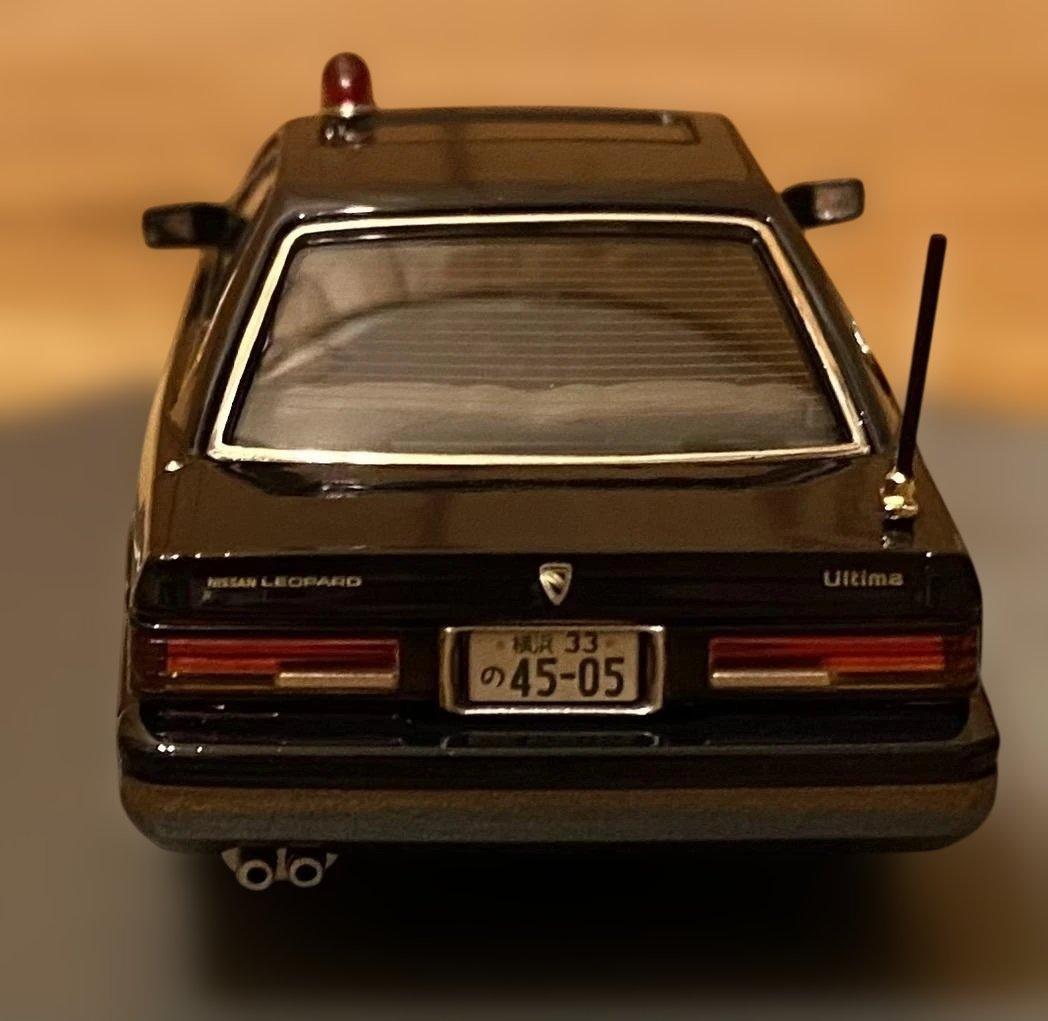 アオシマ　1/43　もっとあぶない刑事　港302　レパード　　ダークブルーⅡ