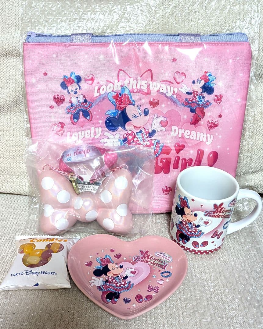 ディズニー　パルパルーザ　ミニー　ファンダーランド　スーベニア4点