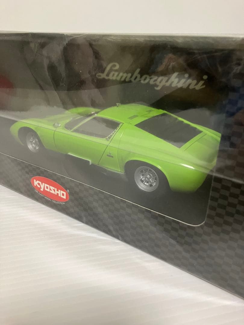 京商 1/18 ランボルギーニ ミウラ SV ライムグリーン