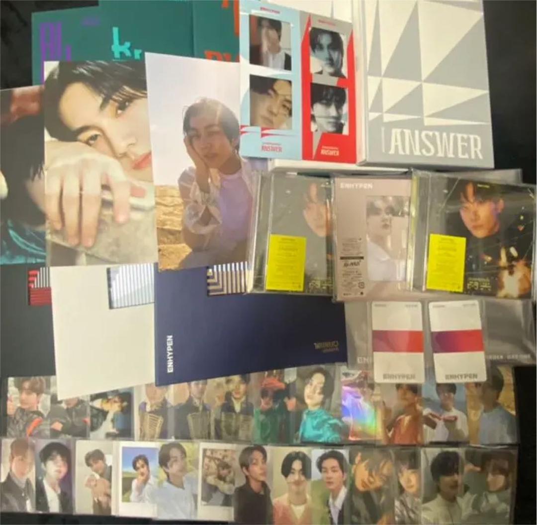 enhypen アルバム　セット　ジョンウォン　トレカ　まとめ売り　ポスター
