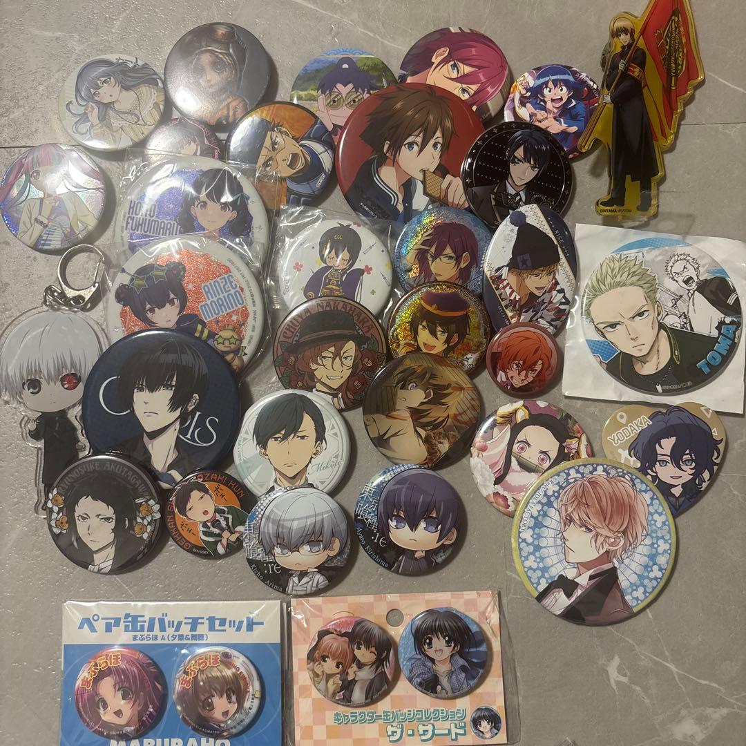 缶バッジ　まとめ売り　大量　バラ不可