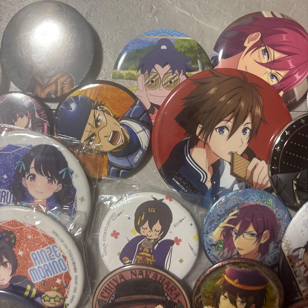 缶バッジ　まとめ売り　大量　バラ不可
