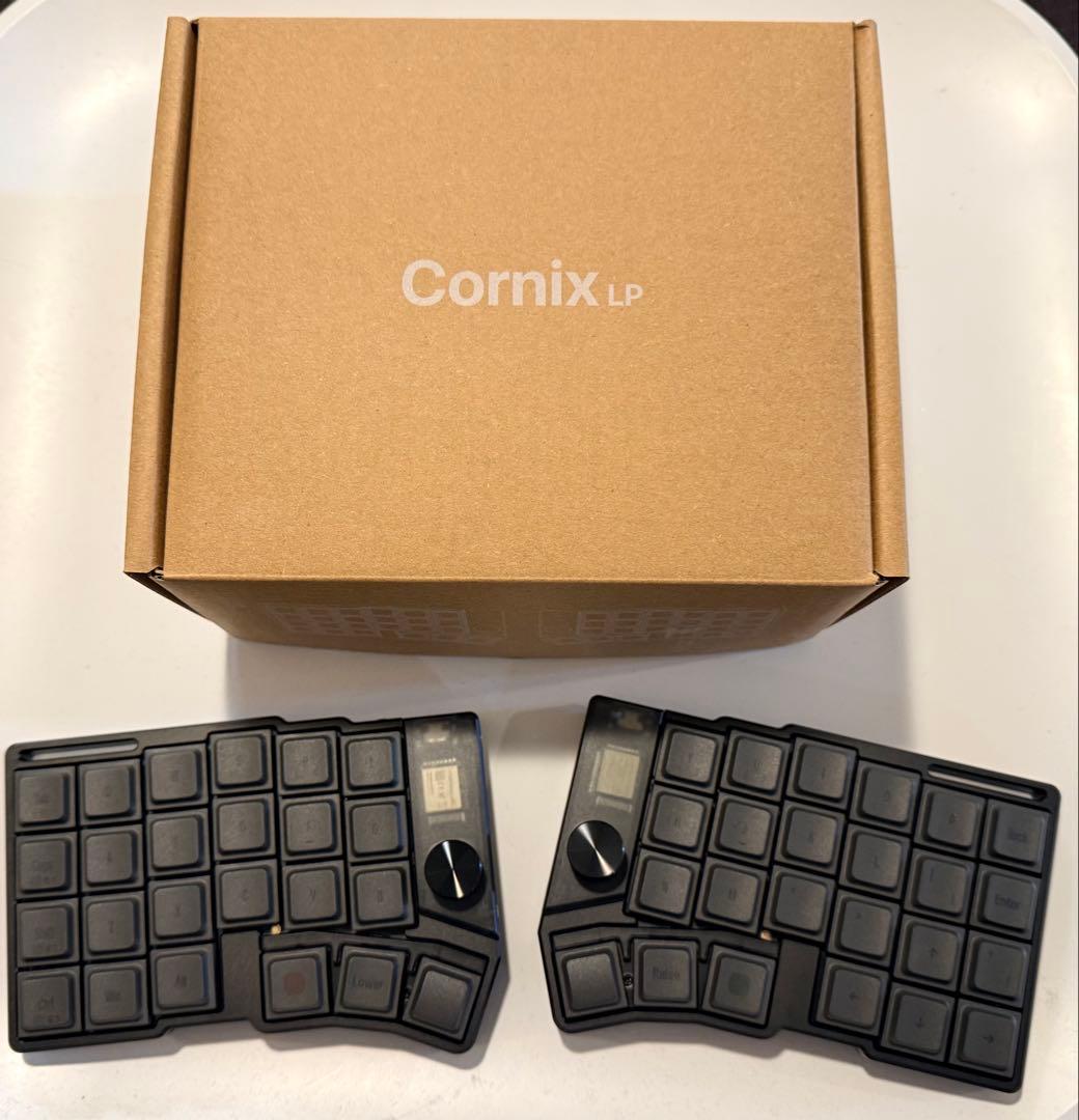 ダ*パ様 Cornix LP分割キーボード BLACK