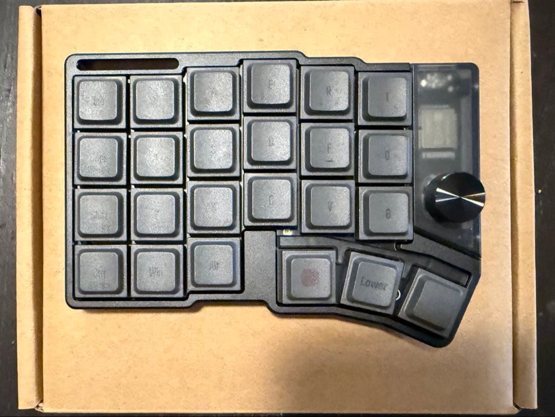 ダ*パ様 Cornix LP分割キーボード BLACK