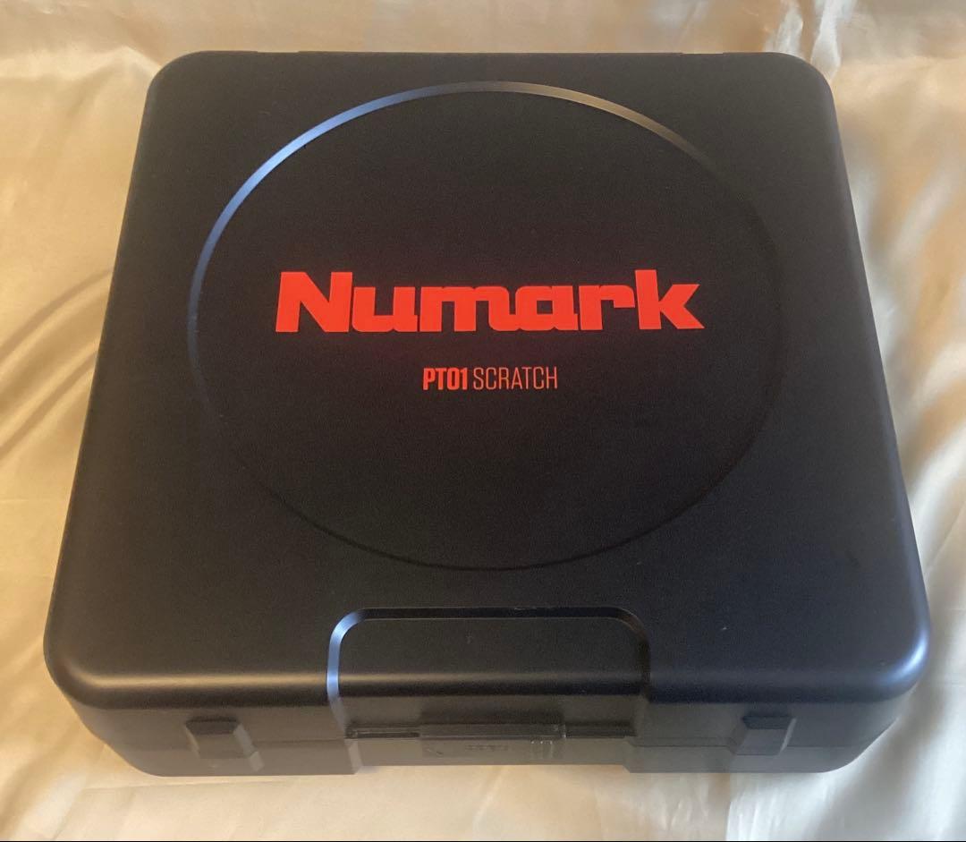 Numark PT01 Scratch + スクラッチ用カスタムフェーダー交換済