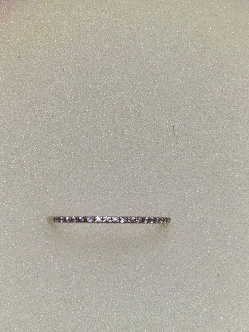 美品ete bijouxK18ロウブラウンゴールド ダイヤモンドエタニティリング