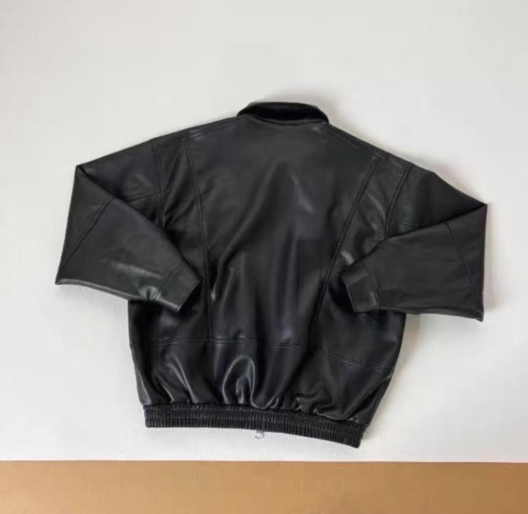 BEAMS ビームスレザーブルゾンジャケット