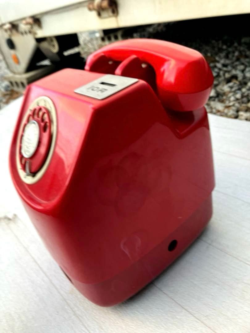 赤電話　公衆電話　電電公社　昭和レトロ