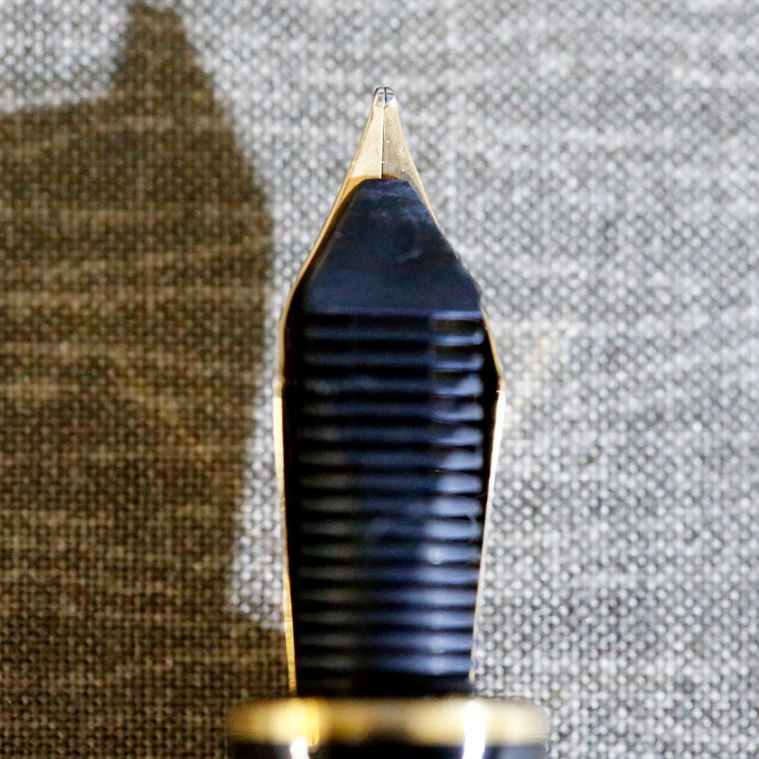 【美品 送料込み】ペリカン 万年筆 Ｍ８００ スーベレーン 緑縞