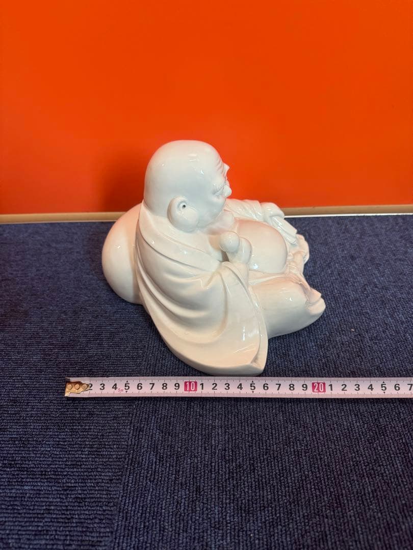 2061 平戸　白磁　布袋様　七福神　春画　美人画　縁起物　置物　古美術