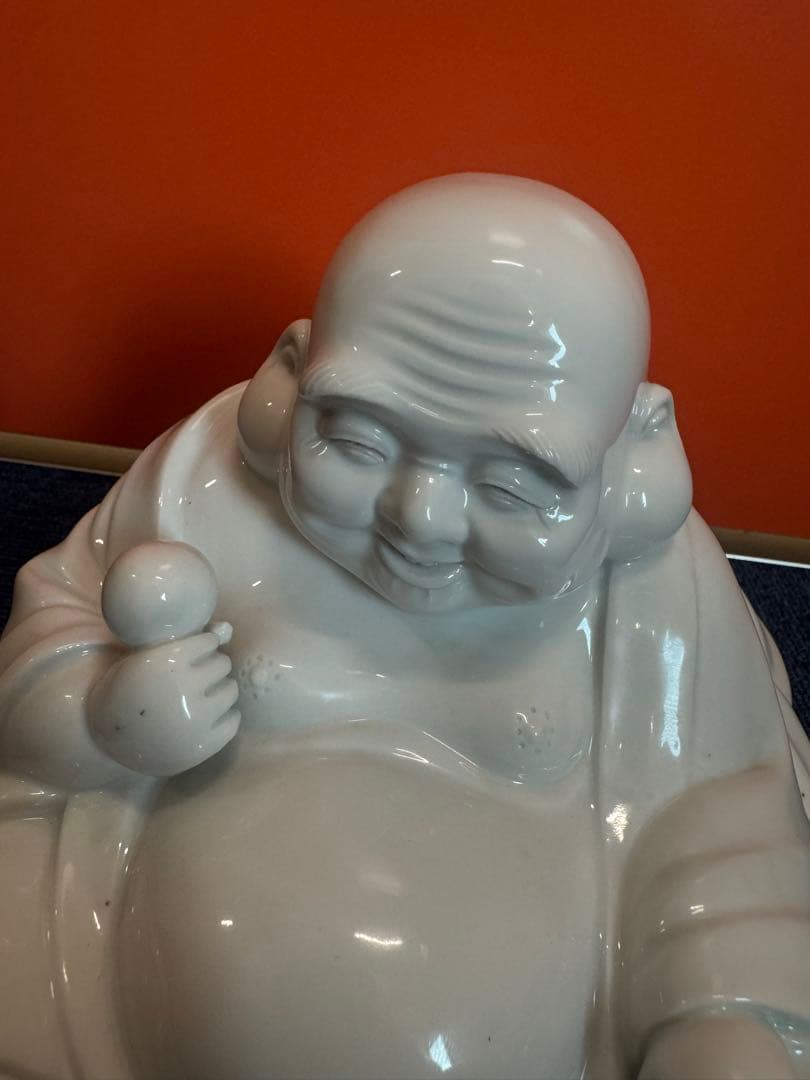 2061 平戸　白磁　布袋様　七福神　春画　美人画　縁起物　置物　古美術