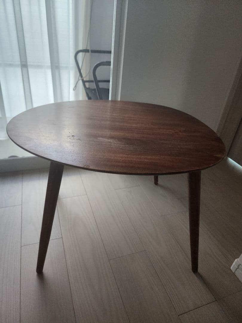 ZARA  ザラホーム ベベル ウッドテーブル 70 x 46 x 60