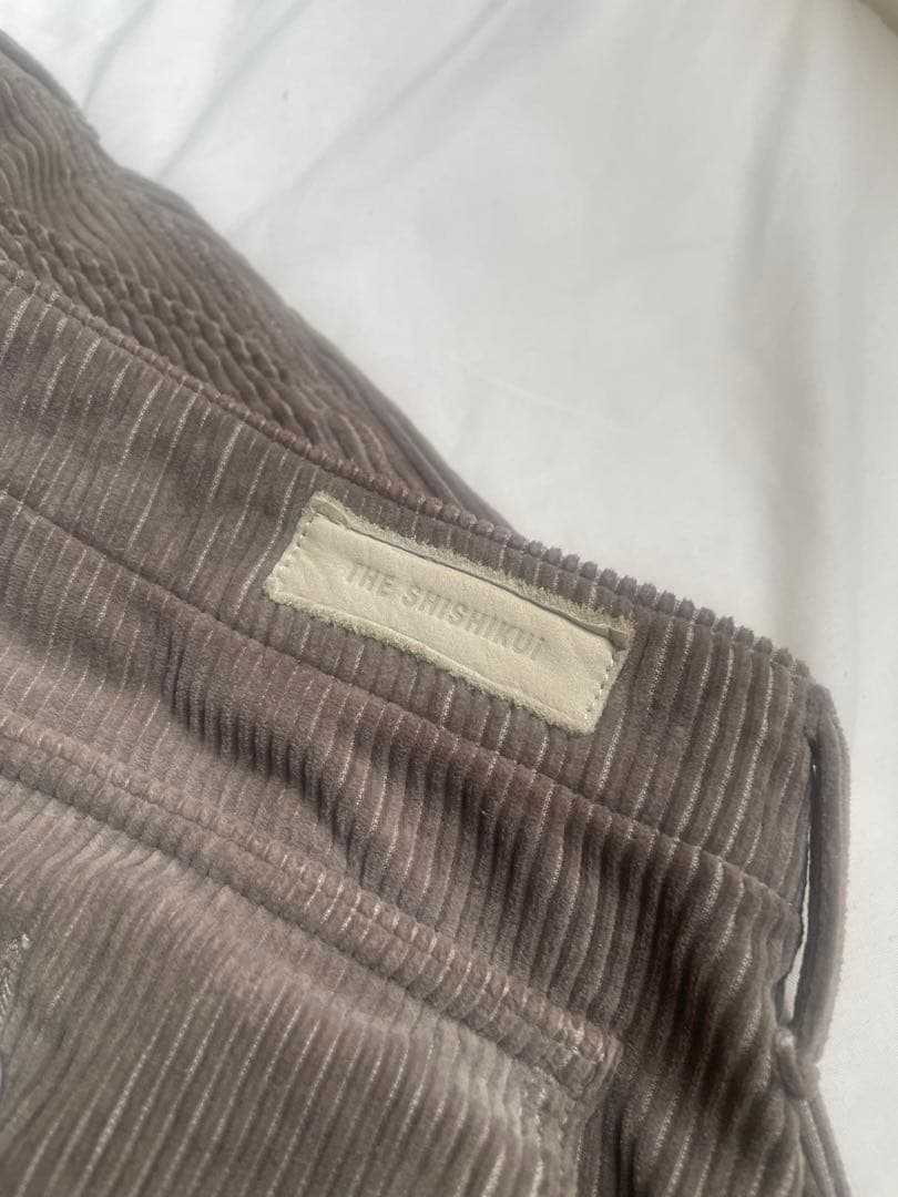 パンツ SHISHIKUI CORDUROY BAKER / BROWN