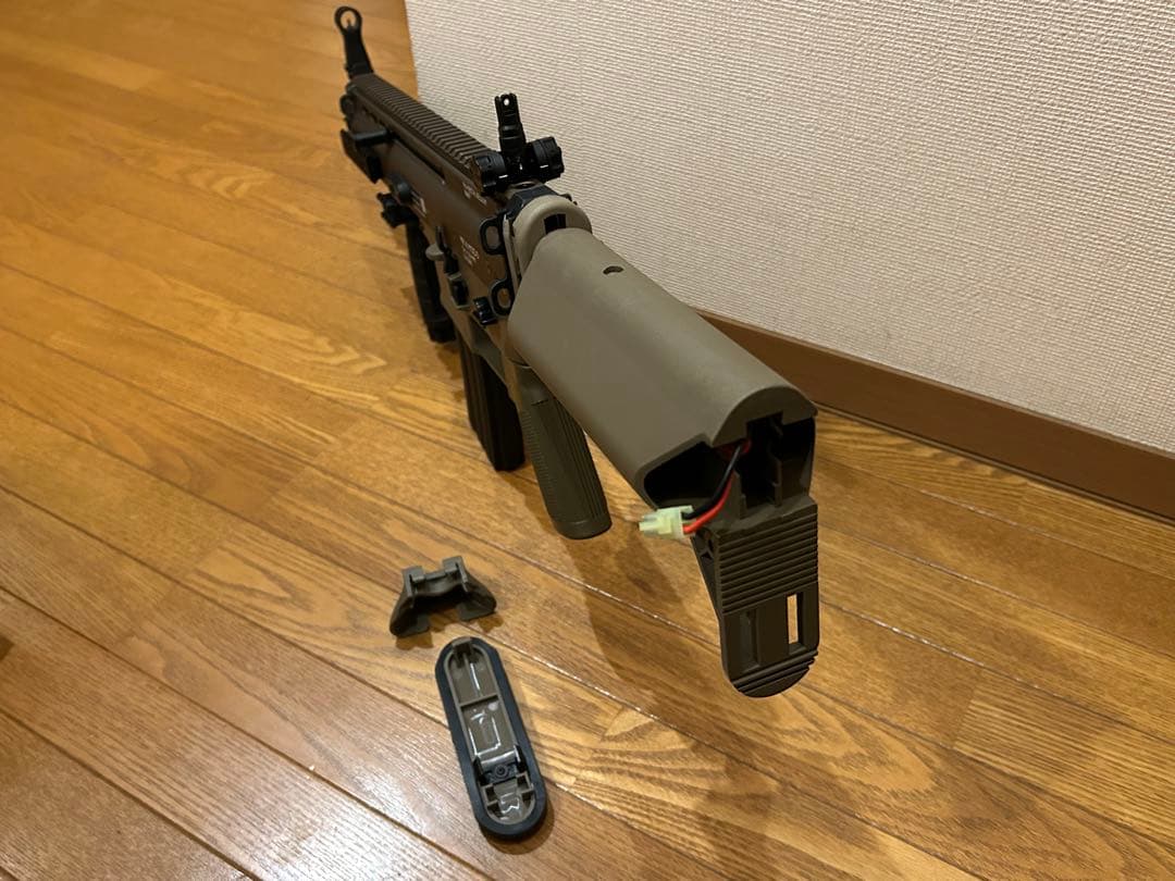 ジ*プ様 東京マルイ製 SCARーL FDA M4ストック　メカボックス整備 M