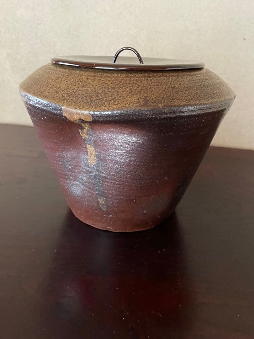 古備前　伊部胴張水指