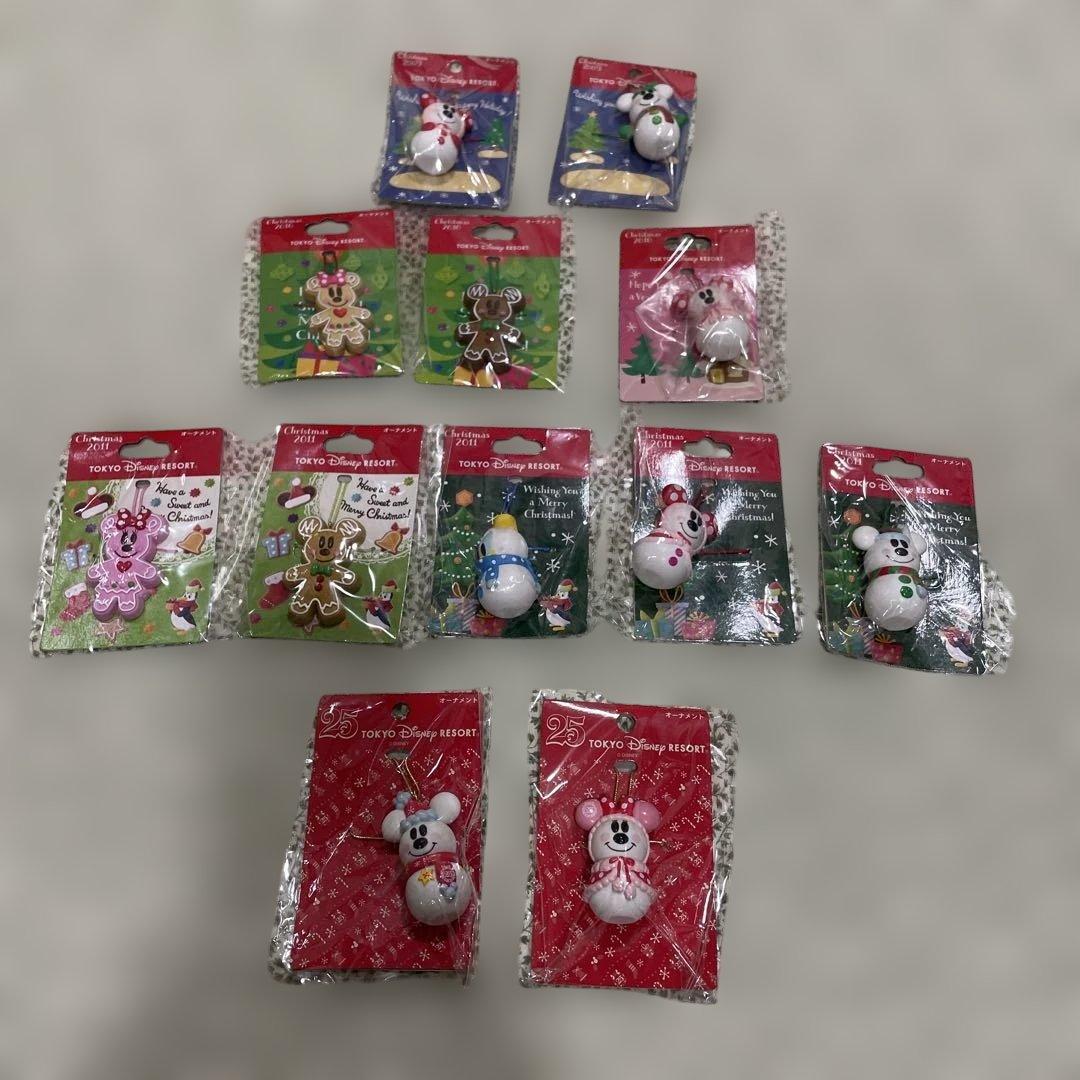 ディズニーリゾート クリスマス オーナメント 2009〜2011年 25周年レア