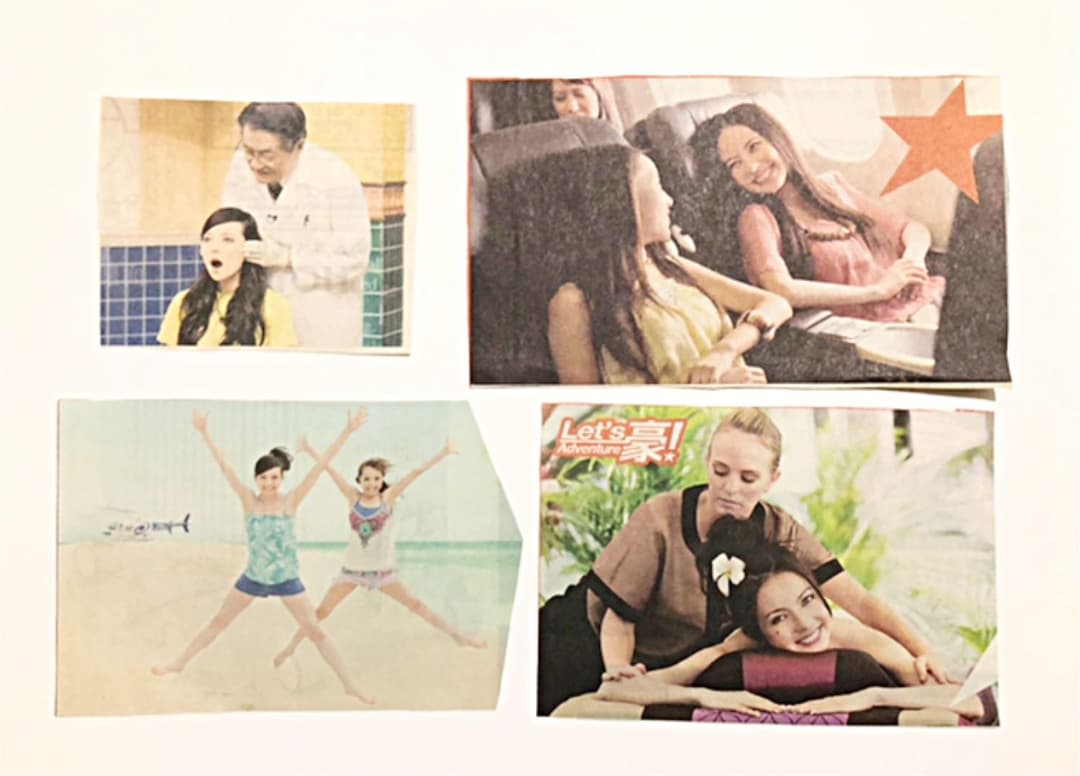 ベッキー　切抜き　6点