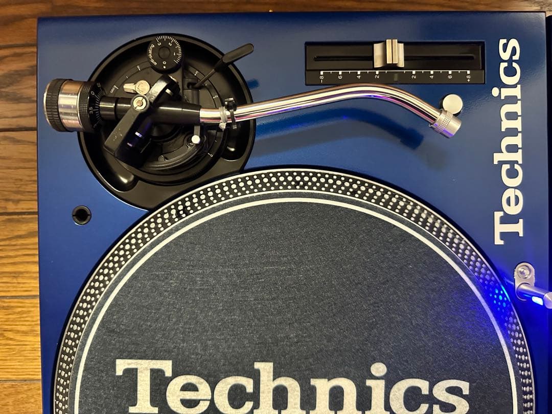 Technics SL-1200MK3D 2台セットカスタム青 × 青LED仕様