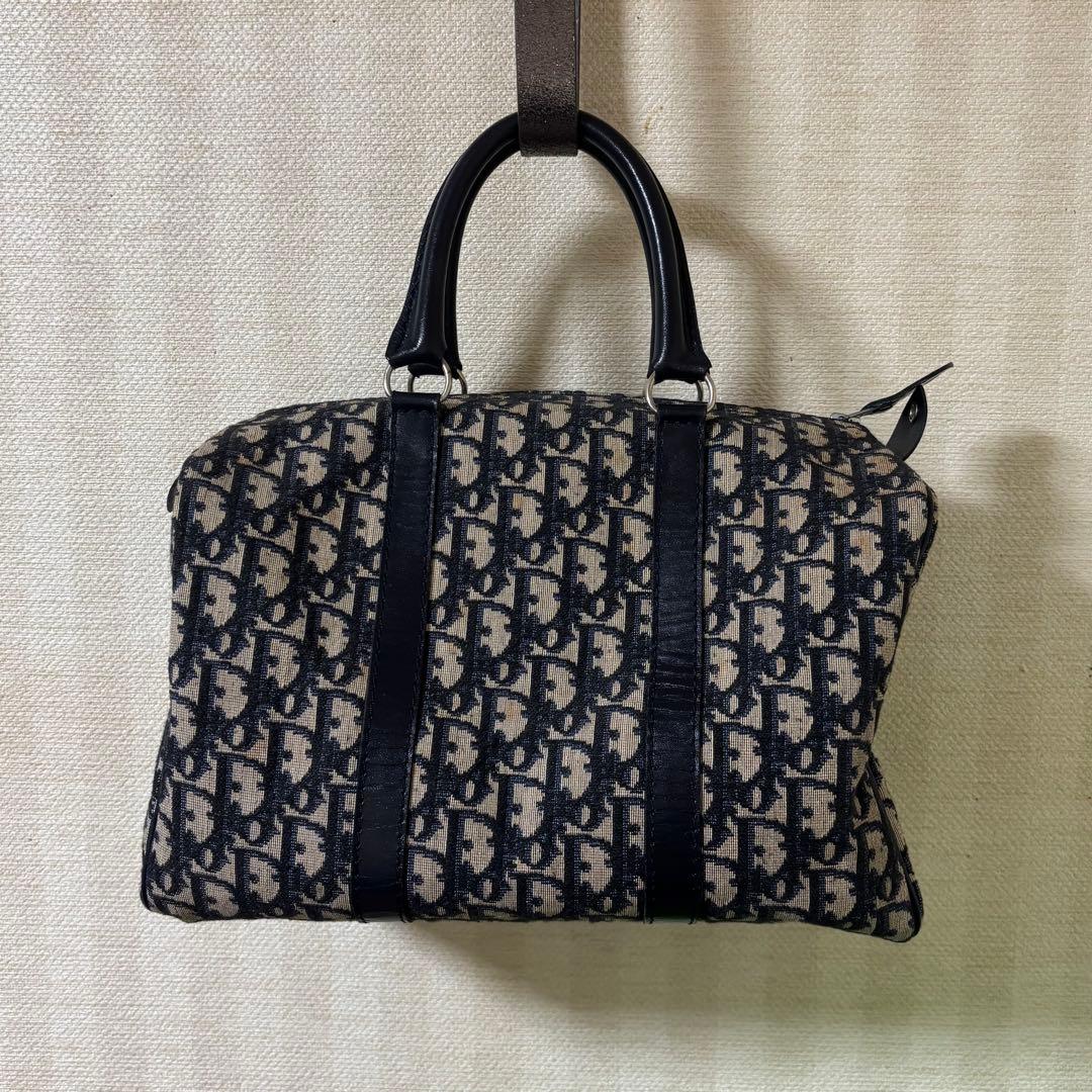 【良品】Dior トロッター ミニボストン ハンドバック