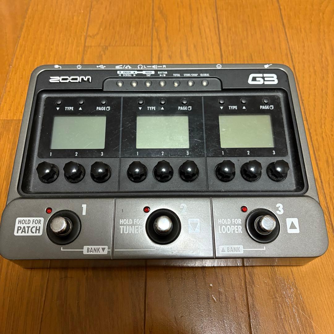 Zoom G3 マルチエフェクター ルーパー搭載
