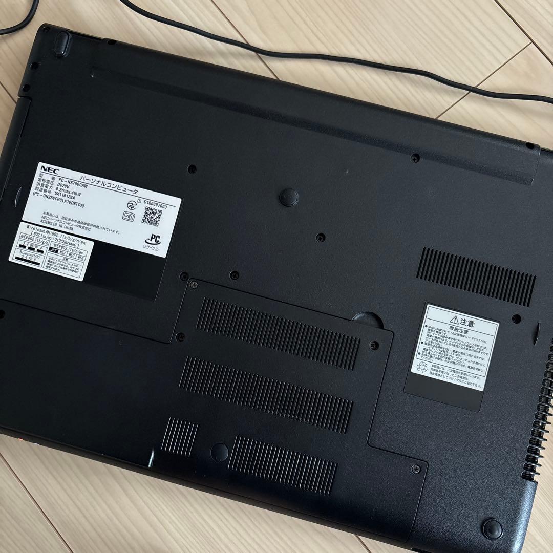 NEC ノートPC ホワイト