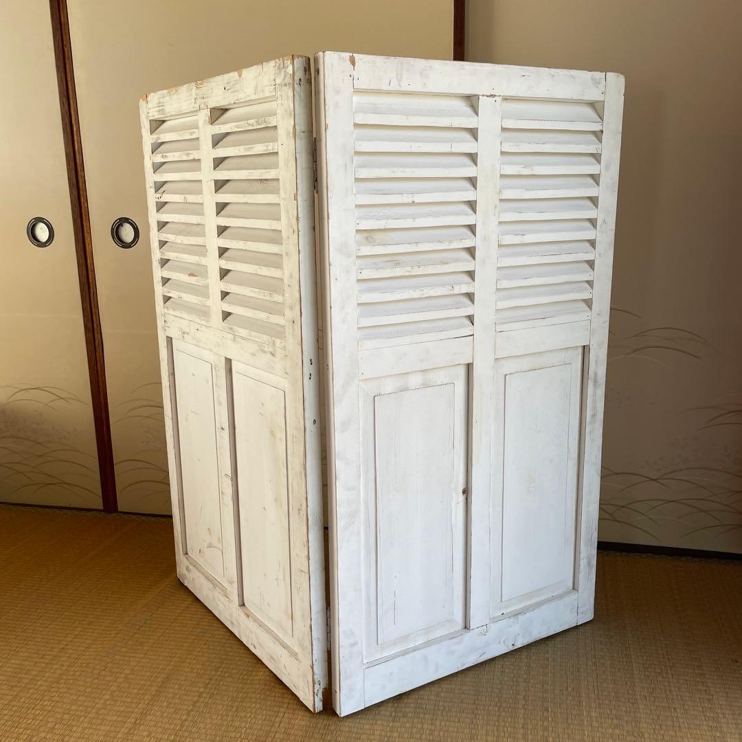 古道具　木製　パーテーション