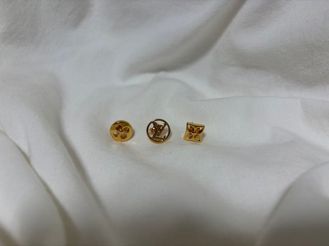 ルイヴィトン　LOUIS VUITTON ピアス　3個セット