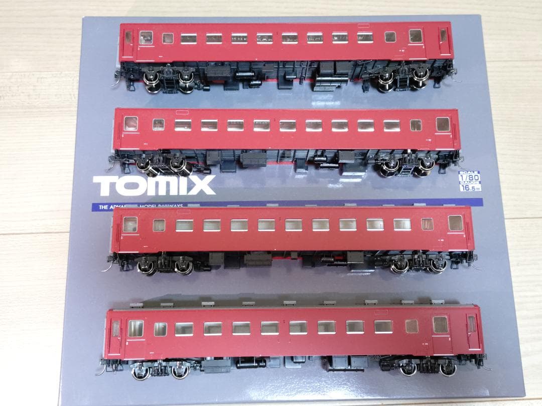 TOMIX HO-9053 国鉄 50系51形客車セット（室内灯付き）