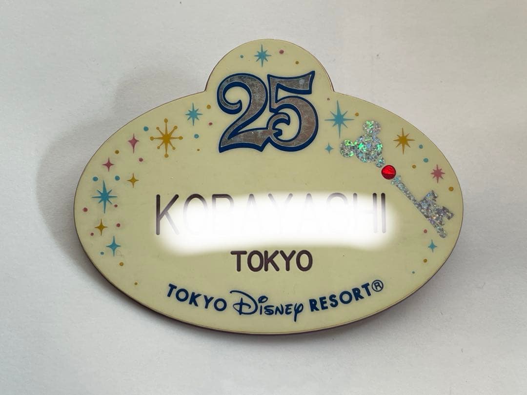 ディズニーリゾート25th 昔のキャストネームタグ