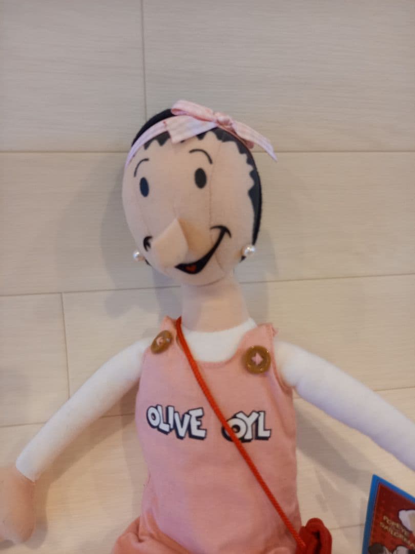 レトロ　ポパイ　オリーブ　ぬいぐるみ　新品　タグ付き　2000年　セット売り☆