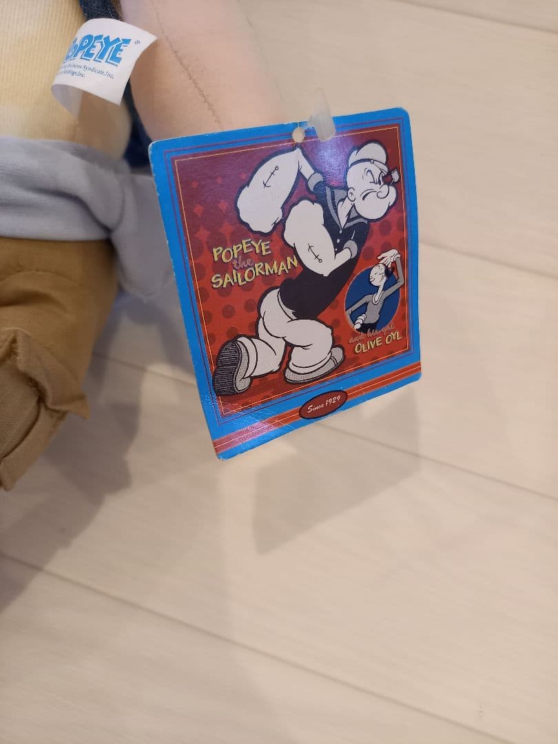 レトロ　ポパイ　オリーブ　ぬいぐるみ　新品　タグ付き　2000年　セット売り☆