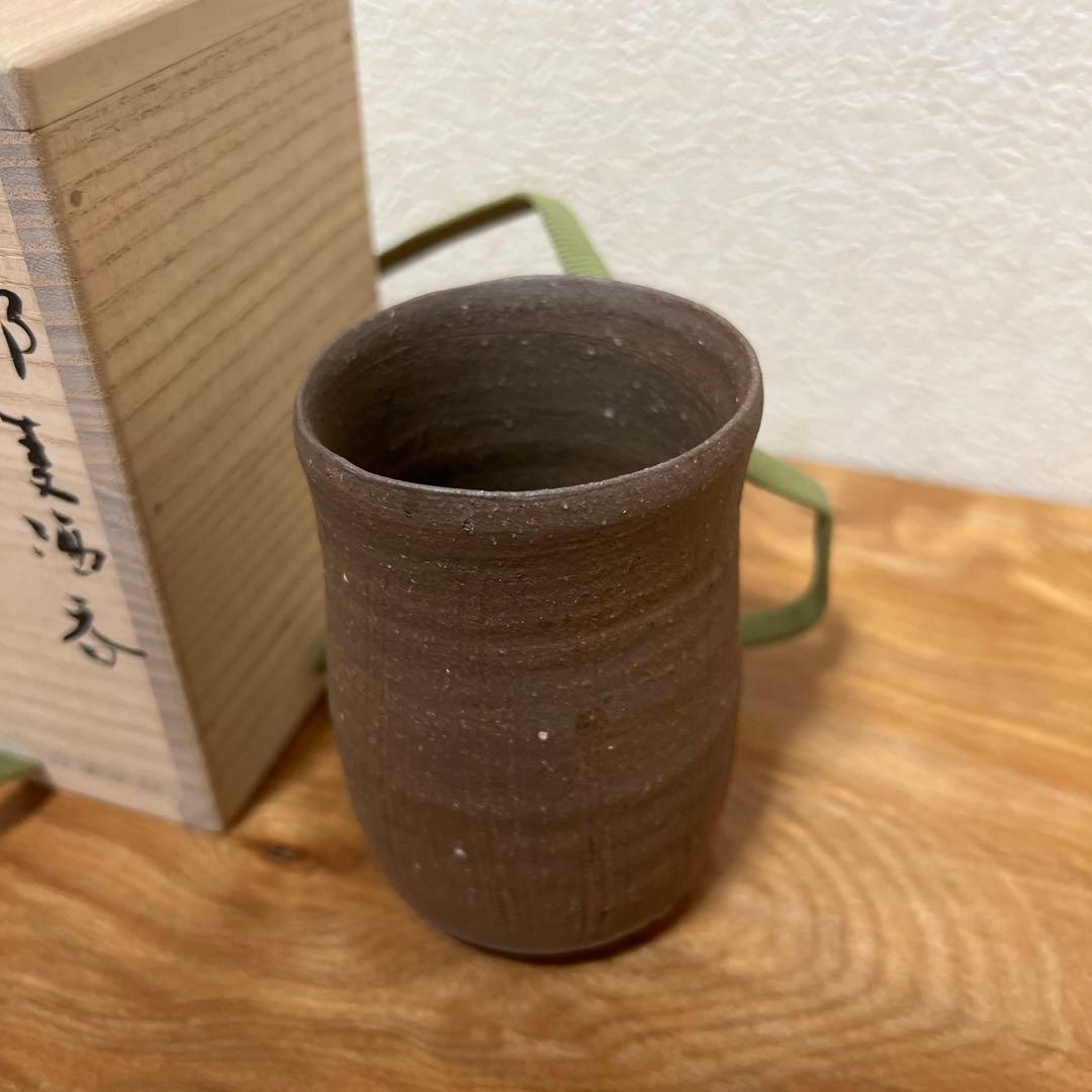 金重巌　伊部麦酒呑