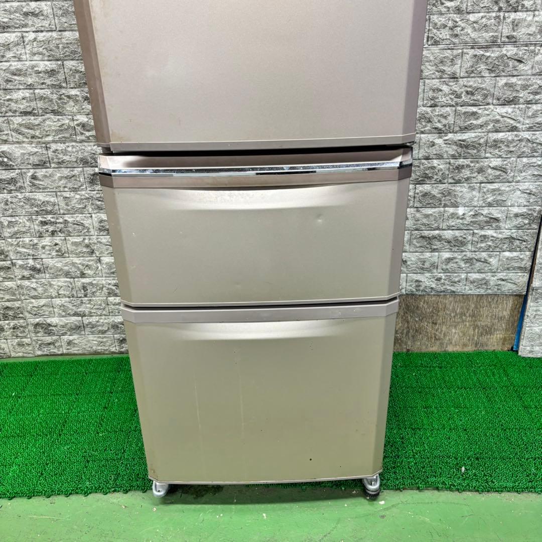 403 三菱　大型冷蔵庫　大容量335L 300L強　自動製氷　右開き　格安