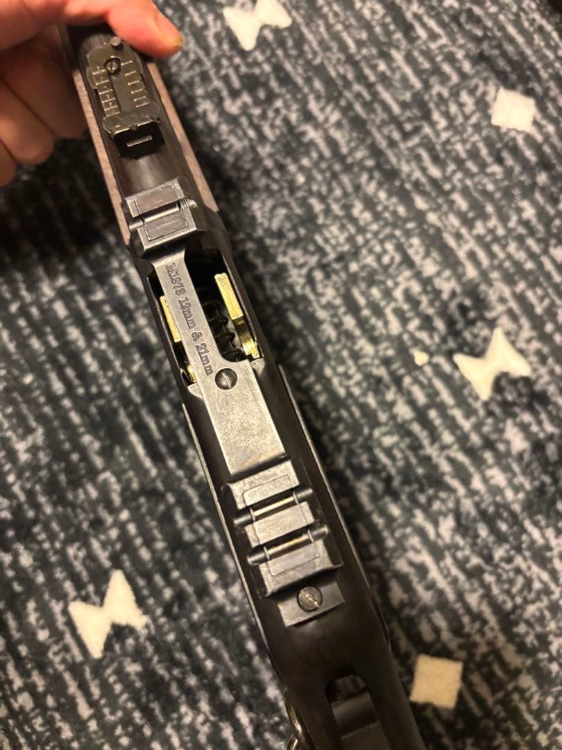 KTWウィンチェスター M1873 カービンフェイクウッド20mmレール付き