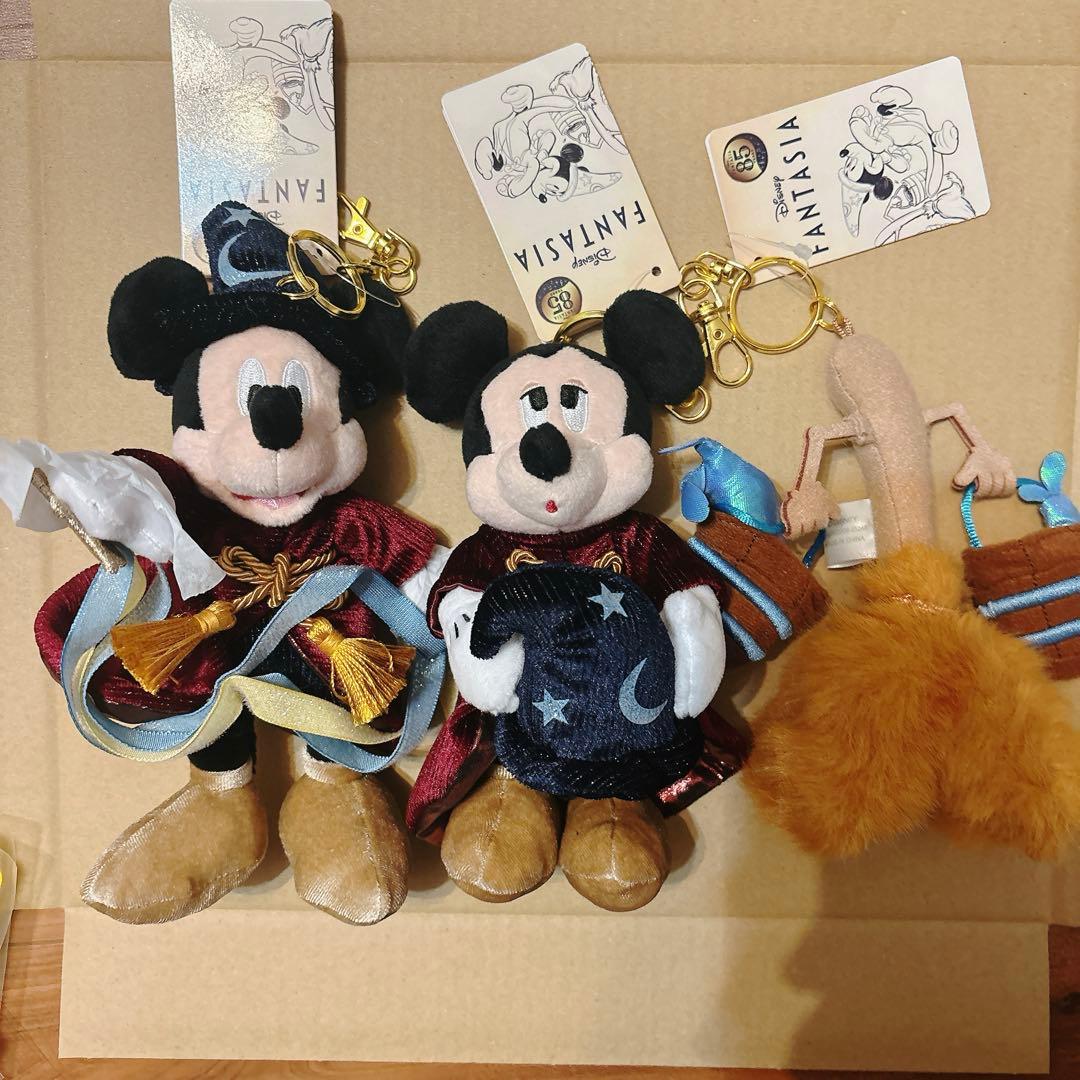 ディズニーストア　ミッキー　ファンタジア　85周年　3点