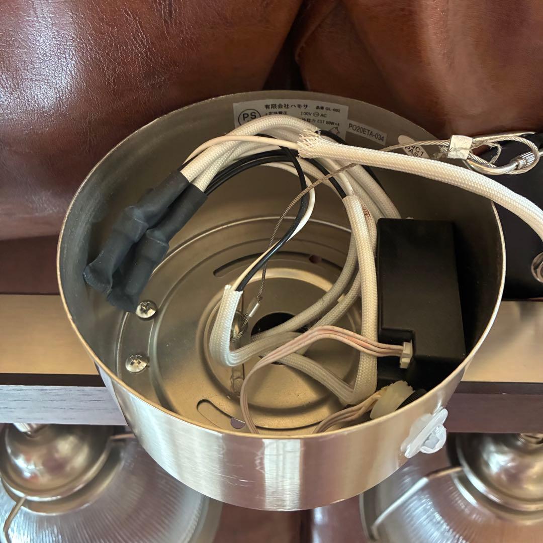 HERMOSA ハモサ DINER 4 GL-002IRN 〜シーリングランプ