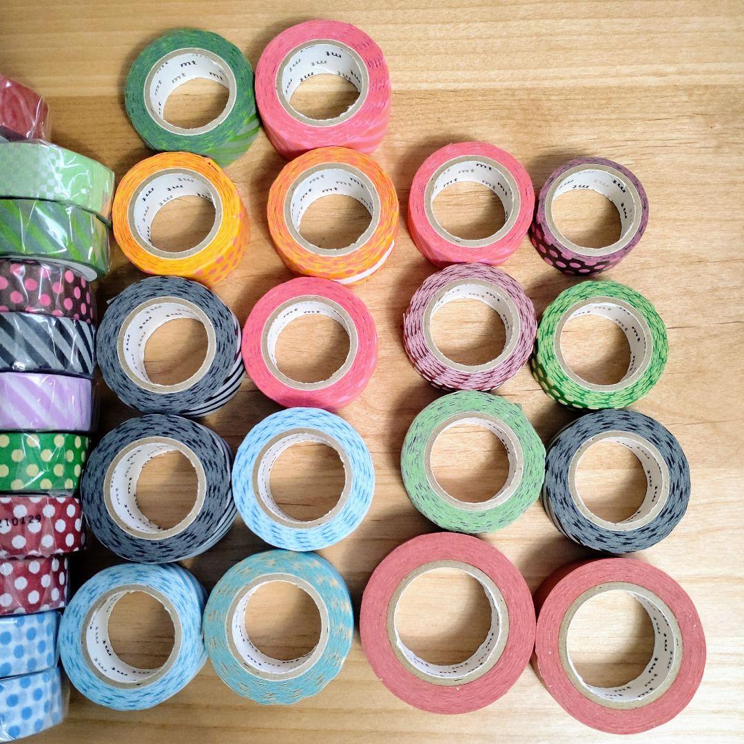 918.新品＆中古　mt　廃盤マスキングテープ　フロッキー　39個まとめ売り