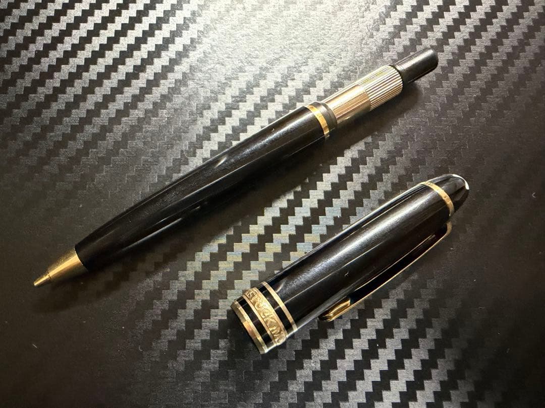 美品 モンブラン 117 モーツァルト ペンシル 0.7mm ブラック