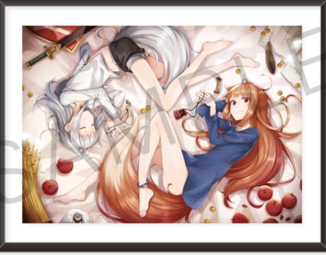 狼と香辛料　複製原画　超電撃文庫展