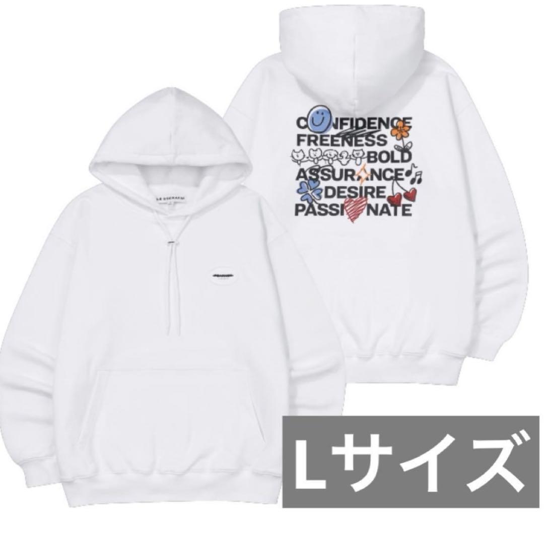 LESSERAFIM「FEARNADA」フーディー　Lサイズ